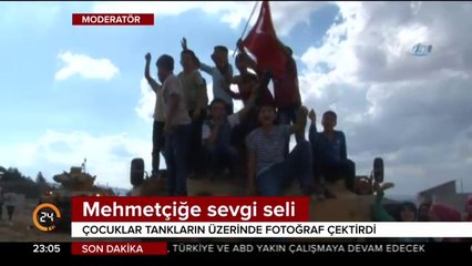 Mehmetçik'e sevgi seli