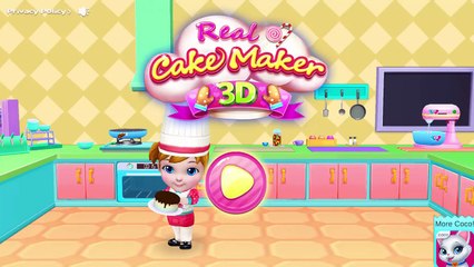 Baby Learn Cooking Games - Baby Boss Make Delicious Yummy World Best 3D Cake - Fun Kitchen Kid Game