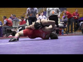 157 m Semi Final, Michael Kemerer, IOWA vs Jason Tsirtsis, ASU .mp4