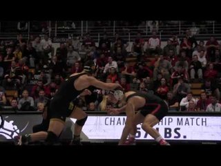 157 m Final, Michael Kemerer, IOWA vs Tyler Berger, NEB