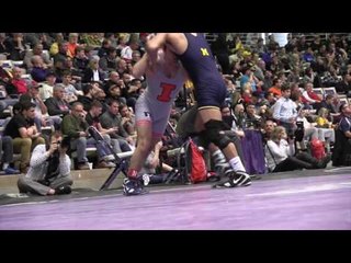 133 lbs Zane Richards, ILL vs Ben Lamantia, MICH