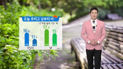 [날씨] 오늘 흐리고 곳곳 비...찬 바람 불며 종일 쌀쌀 / YTN