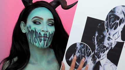 DEMON HALLOWEEN LOOK | DESI PERKINS