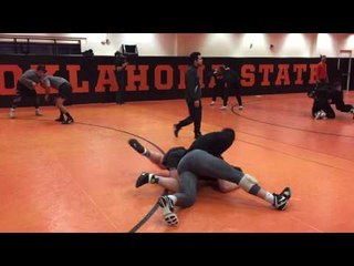 Preston Weigel and Austin Schafer Drill