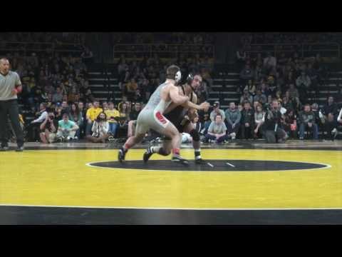 141 lbs Luke Pletcher, Ohio State vs Topher Carton, Iowa