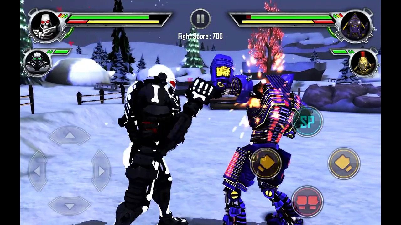 Real Steel FINAL Zeus & ZEUS Halloween ROBOTS Series of fights NEW ROBOT (Живая Сталь)