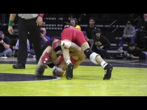 133 lbs Cory Clark, IOWA vs Eric Montoya, NEB