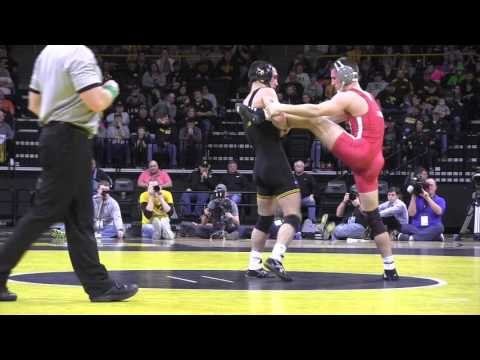 141 lbs Topher Carton, IOWA vs Colton McCrystal, NEB