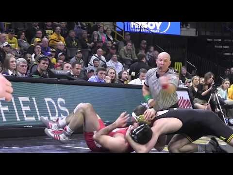 165 lbs Joey Gunther, IOWA vs Dustin Williams, NEB