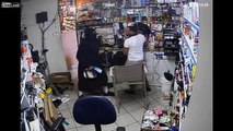 Clerk Punched While Being Robbed At Knife Point