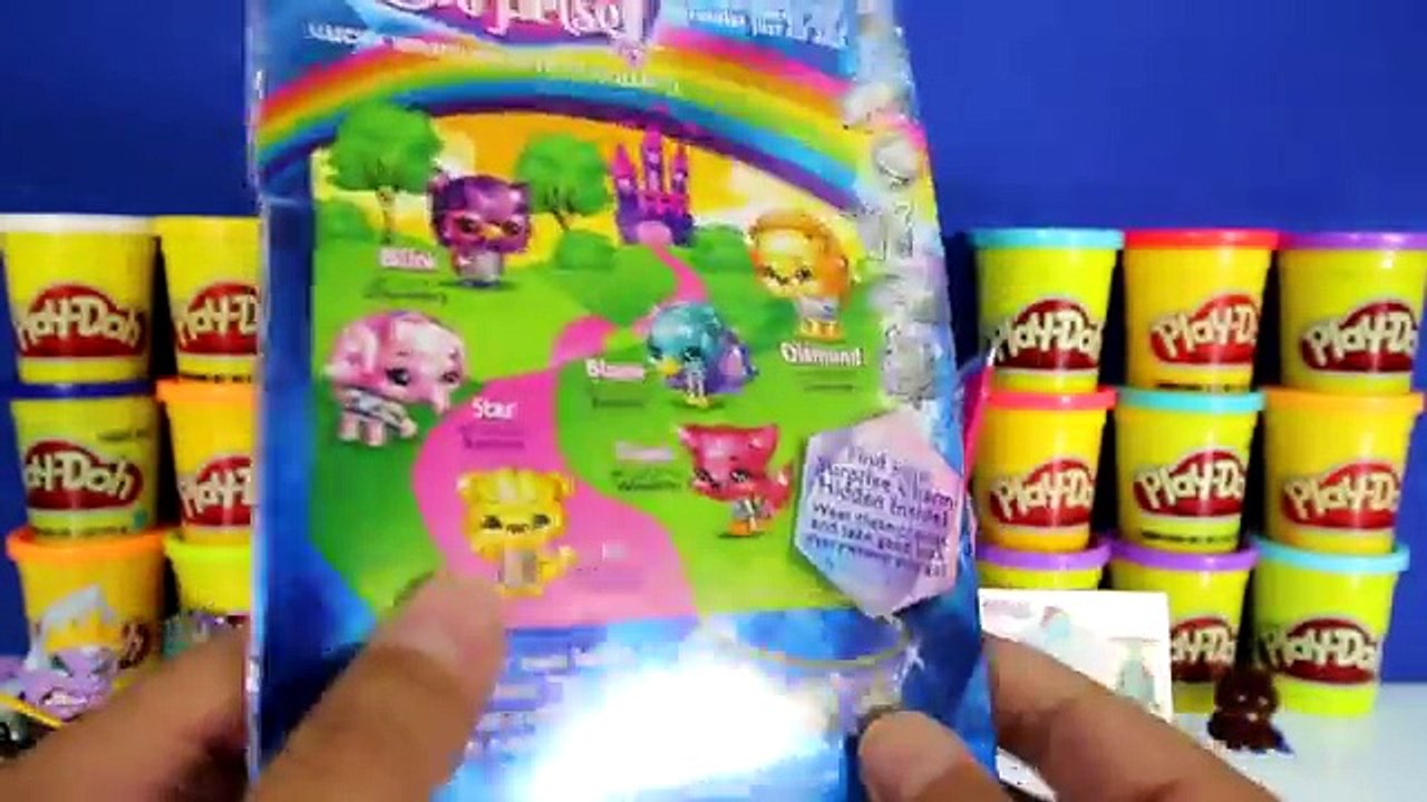 GIANT ALICE Surprise Egg Play-Doh - Disney Alice in Wonderland Toys MLP Frozen Shopkins