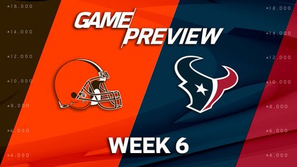 Browns vs. Texans Week 6 game preview