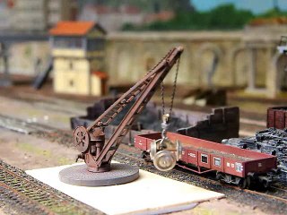 Grue de quai JOUEF motorisée reseau ACMF