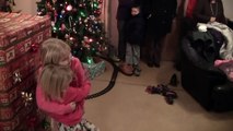 US Soldier, Home from Afghanistan, Surprises His Girls with a Late Christmas Present