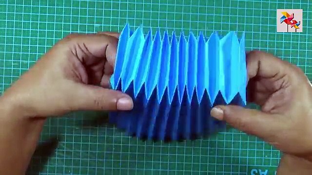 How To Make A Paper Flower Vase | Very Easy And Simple Way |