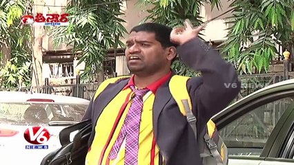 Bithiri Sathi To Visit America | Donald Trump's New Immigration Proposal | Teenmaar News | V6 News