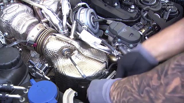 Déposer, poser le filtre à particules diesel type 222 Moteur 656