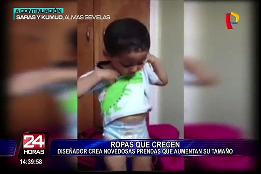 Esta ropa para niños crece junto con sus hijos
