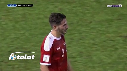 ماذا قال عصام الشوالي عن عماد متعب في مباراة سوريا و استراليا