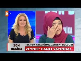20 yıl sonra bulunan Zeynep canlı yayında annesiyle konuştu - atv
