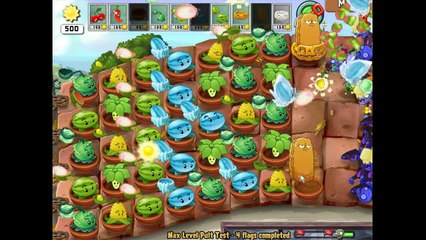 Plants vs Zombies 2 PAK Mod - Max Level Pult Test