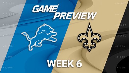 Lions vs. Saints preview | 'NFL Playbook'