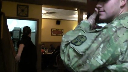 U.S. Army Soldier Surprises His Parents at Their Favorite Restaurant