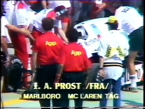 Gran Premio d'Ungheria 1986: Sosta di Prost, incidente di Ghinzani e pit stop di K. Rosberg