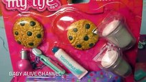BABY ALIVE Snackin Sara doll   My Life As Slumber Party   Movie Night Accessories Unboxing!