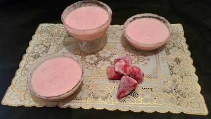 وصفة عصير الفراولة والليمون سهلة وسريعة التحضير بمذاق رائع