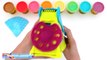 Play-Doh How to Make a Waffle Cone with Pastel Ice Cream * Play Dough Art * RainbowLearning