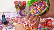 Dippin Dots Candy Surprise Cups Cars 2 Frozen Peppa Pig Masha Kinder Surprise Eggs