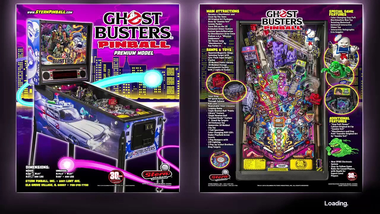 STERN PINBALL ARCADE - TILTED_DAN LIMITED EDITION " (223)