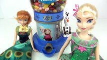 Disney FROZEN Jelly Belly Beans Candy Dispenser / Olaf, Skye, Anna, Elsa Dolls, Super Heroes / TUYC
