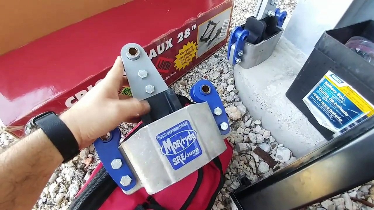 Huge RV Upgrade! Morryde SRE 4000 install and Lifted with SafeJack ...