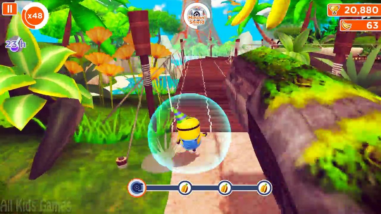 Despicable Me 2 - Minion Rush : Partier Minion Visits Secret Area In The Volcano! Minion Games