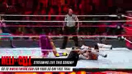 Bayley & Sasha Banks vs. Emma & Alicia Fox Raw, Oct. 2, 2017