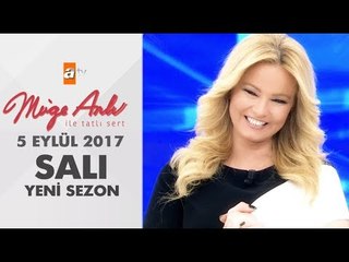Müge Anlı ile Tatlı Sert 5 Eylül Salı (Yeni Sezon Tanıtımı)