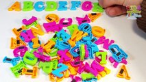 Alphabet Magnet ABC Letters Order & Find Alphabets Learn Colors Learning English Funny Video Kids