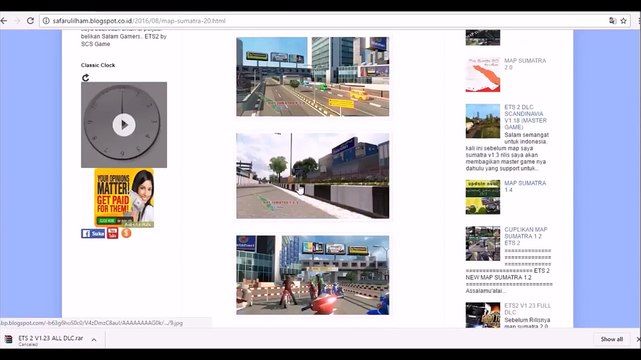 cara download game ETS2 v1.23 Full DLC + Mod map indonesia(map sumatra) | Euro Truck Simulator 2