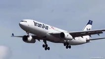 Iran Air Airbus A330 Takeoff and Landing at Hamburg International Airport!