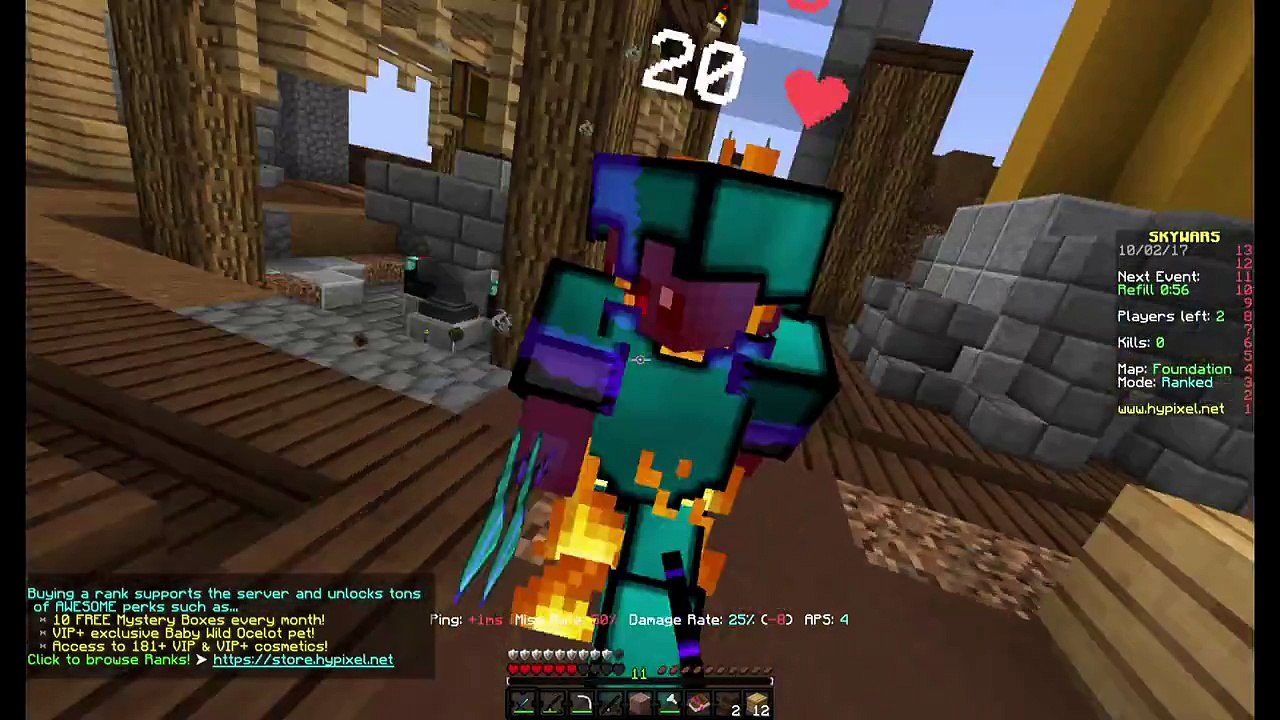 5 Block Hitting? on Hypixel