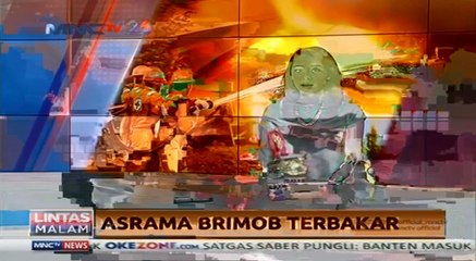 Kebakaran di Asrama Brimob Cipinang