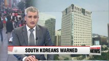 5 South Koreans return home after Chinese authorities warn of North Korean threats