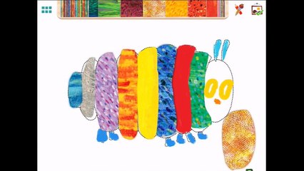 The Very Hungry Caterpillar - Creative Play - iPad app demo for kids - Ellie