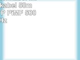 GoConn Patchkabel mit Cat7 Rohkabel 50m orange SFTP PiMF 500MHz