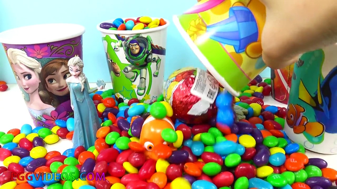 Candy Surprise Toys Learn Colors for Children Finger Family Song Nursery Rhymes Xylophone Body Paint