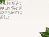 5x InLine SATA Stromadapterkabel 1x 889cm 35 Buchse an 15pol SATA Stecker gewinkelt mit