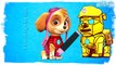 PAW Patrol as Ironman Fun Coloring Pages | Learn Colors Learning Videos for Toddlers