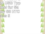 PeziMu USB C Kabel auf USB 20 2M USB Type C Ladekabel für Samsung Galaxy S8 HTC 10 Nexus